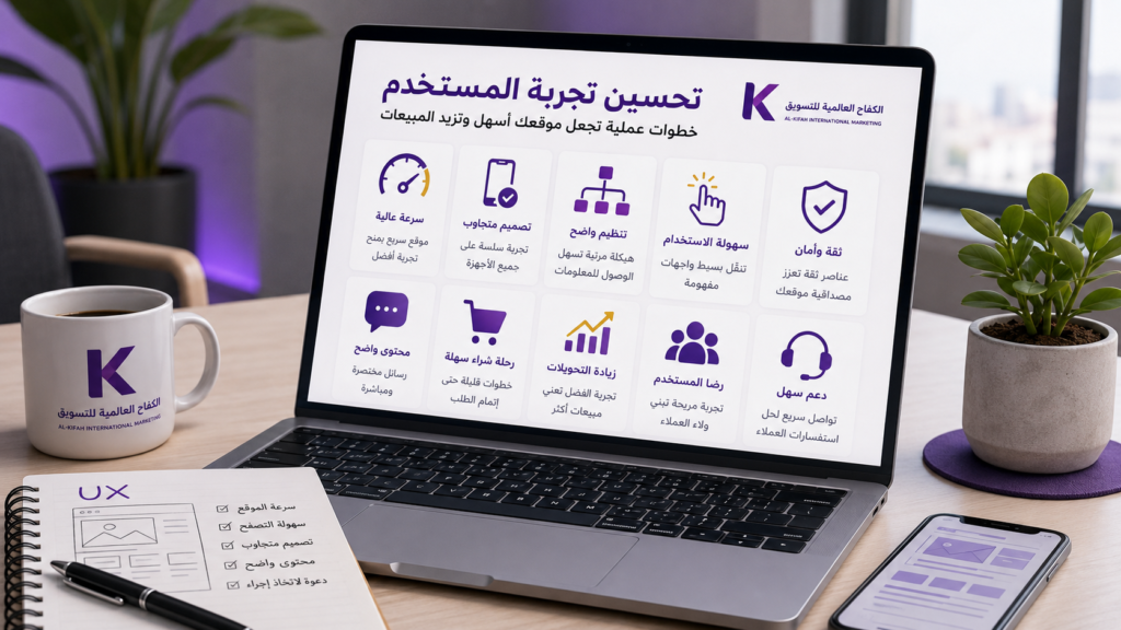 تحسين تجربة المستخدم لزيادة مبيعات الموقع والمتجر الإلكتروني
