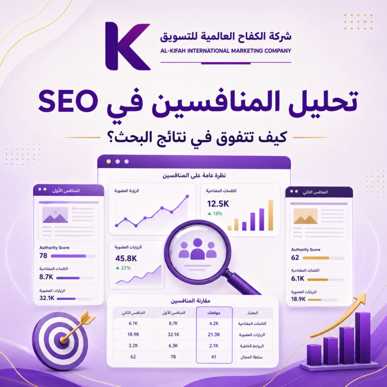 تحليل المنافسين في SEO واكتشاف فرص التفوق في نتائج جوجل
